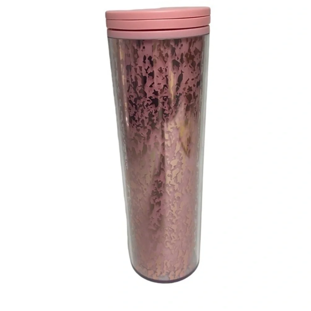 starbucks pink gold foil~ tumbler grande 16oz limited edition 2019